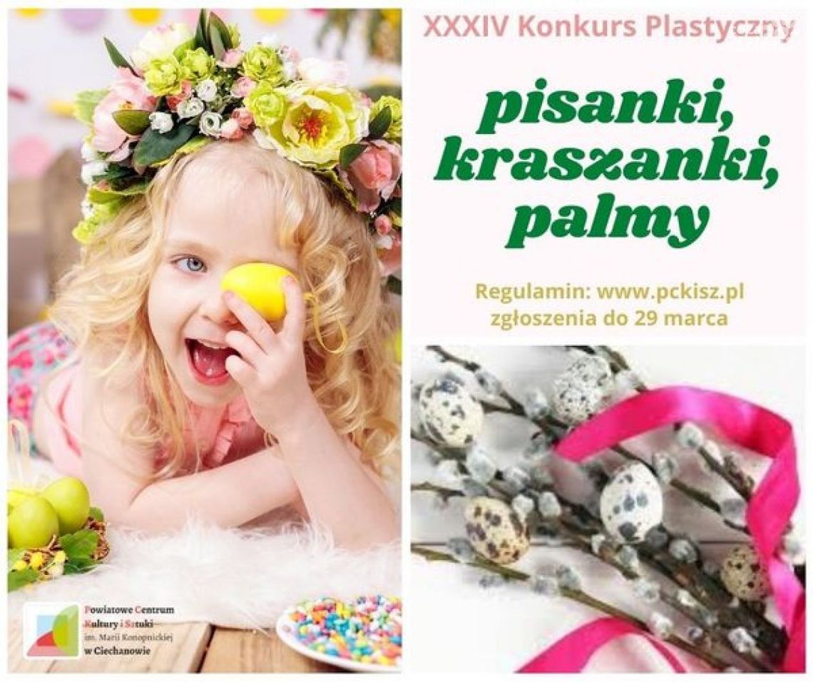 "PISANKI, KRASZANKI, PALMY" po raz XXXIV w PCKiSZ