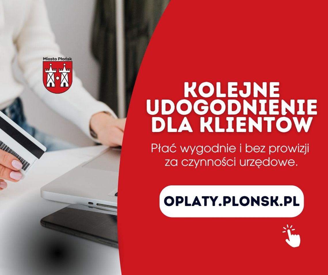 Płońsk. W ratuszu działa nowy system płatności