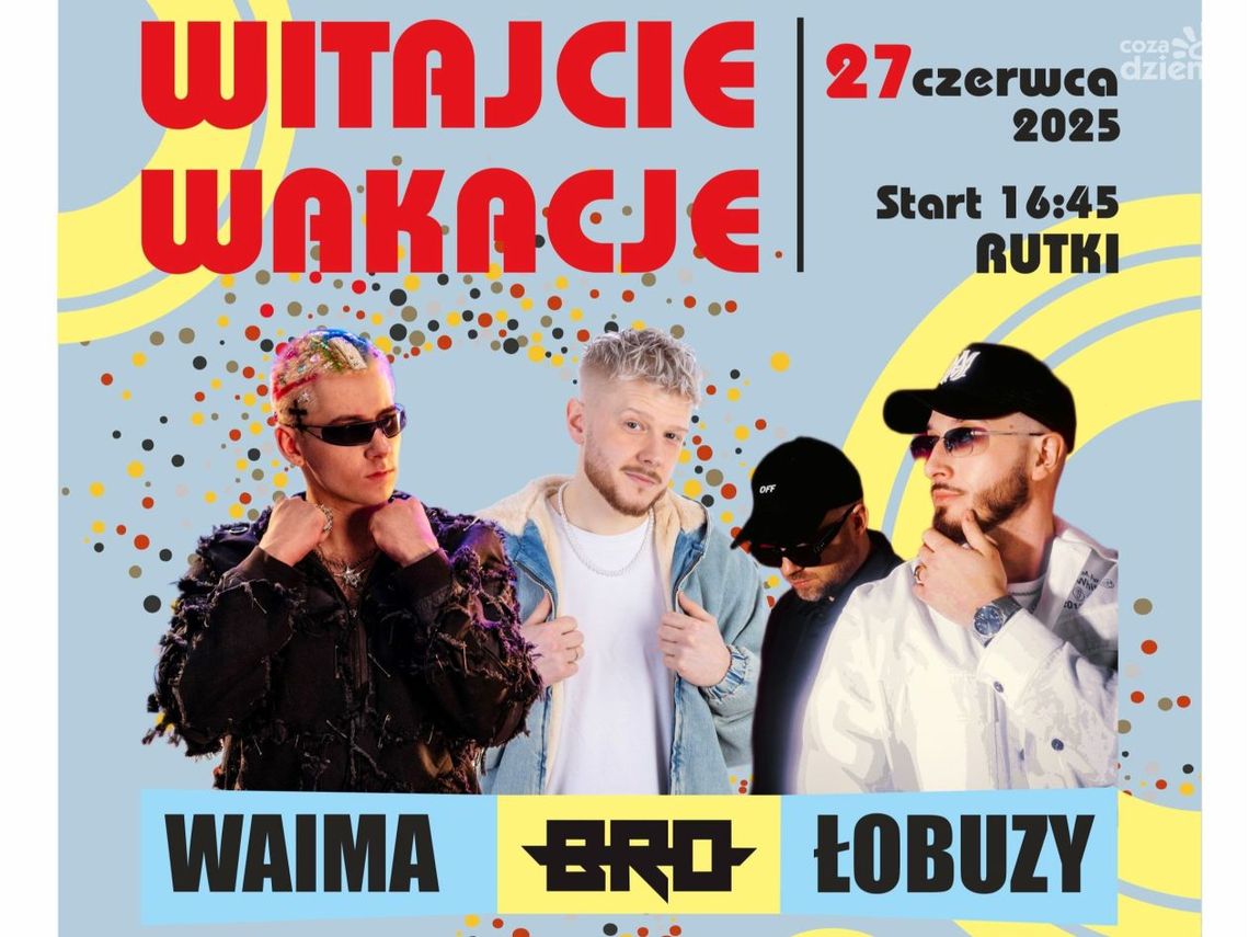 Płońsk: wielki koncert na akwenie Rutki 