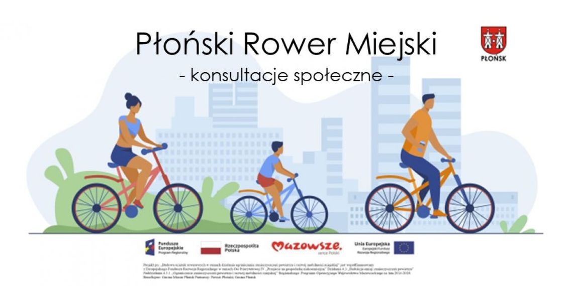 Płoński rower miejski- zdecydują mieszkańcy