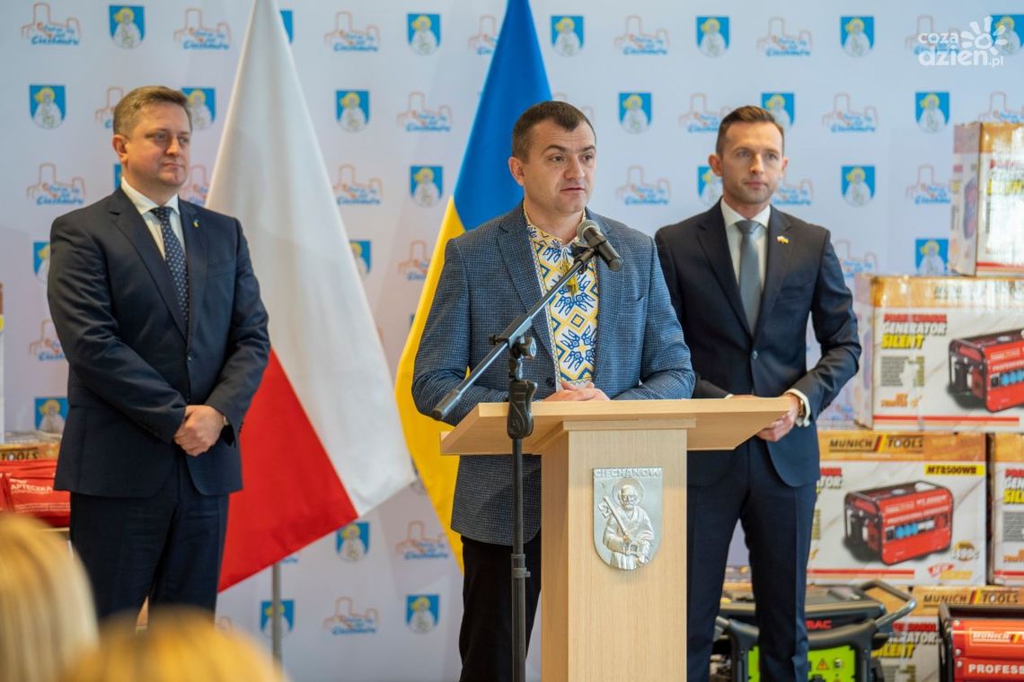 Podziękowania Mera Chmielnickiego
