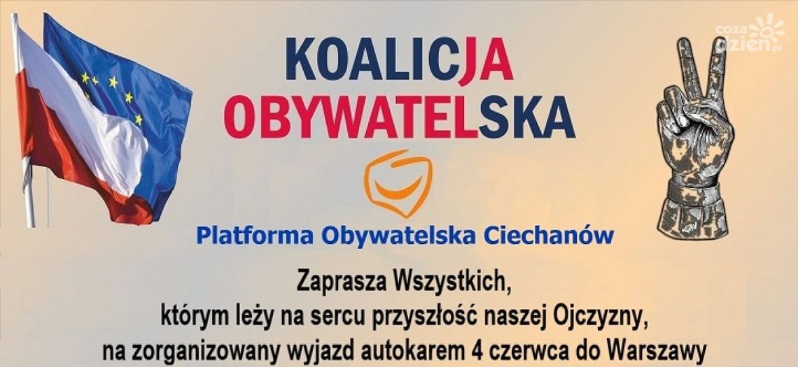 POjedziesz na marsz? 4 czerwca w samo południe