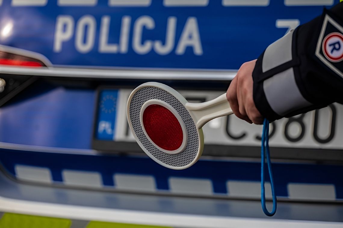 Policjant z lizakiem