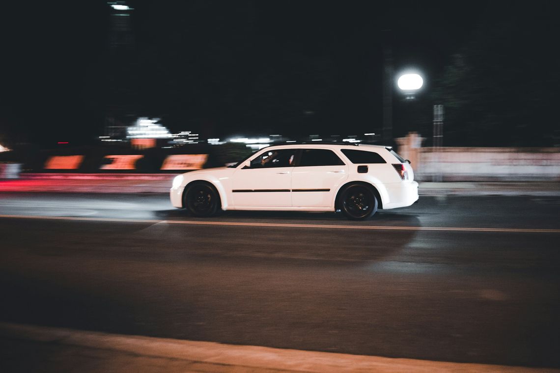 Uciekające auto