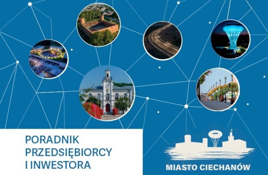 Ciechanów. Powstał poradnik dla przedsiębiorców i inwestorów