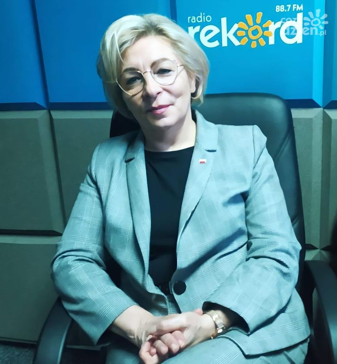 Poseł Anna Cicholska gościem Porannej Rozmowy Radia Rekord