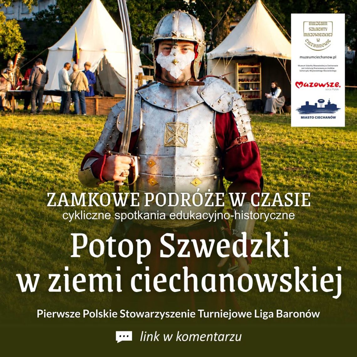 Potop szwedzki na Zamku Książąt Mazowieckich w Ciechanowie