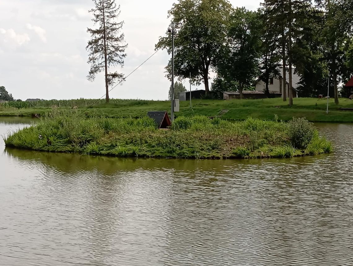 Potrzeba matką wynalazków! To prawdopodobnie jedyna taka wyspa na Mazowszu!