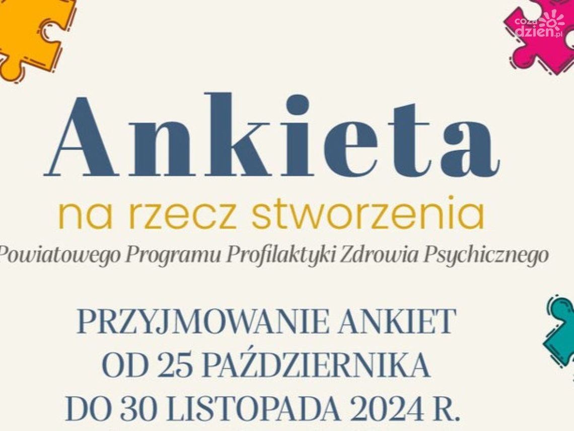 Powiat Ciechanowski tworzy nowy Program Profilaktyki Zdrowia Psychicznego