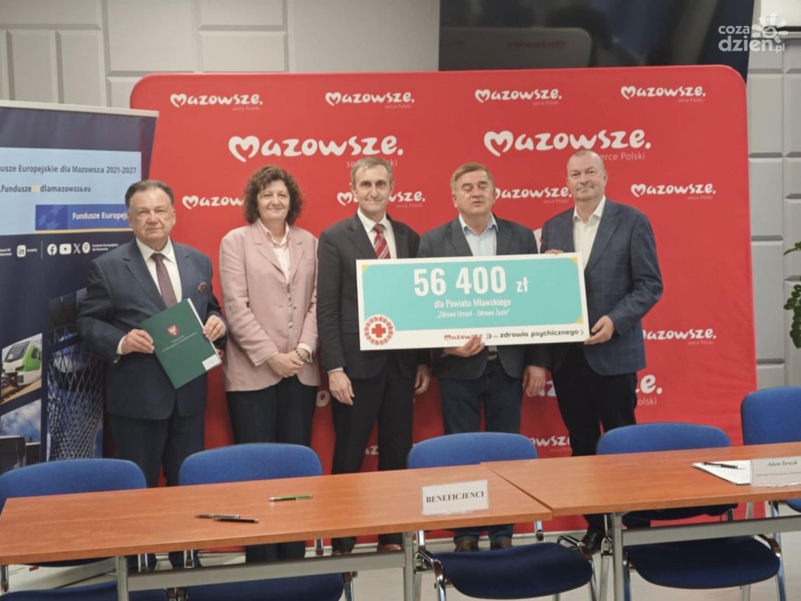 Powiat Mławski wspiera zdrowie psychiczne dzieci i młodzieży