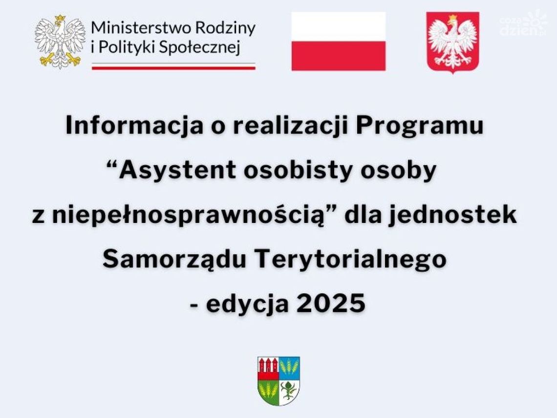 Powiat Przasnyski realizuje program „Asystent osobisty osoby z niepełnosprawnością”