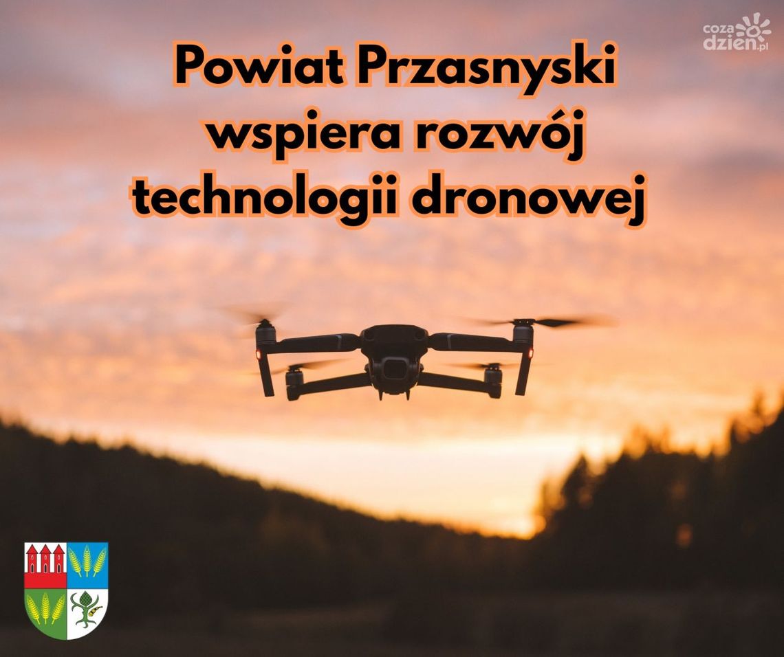 Powiat przasnyski stawia na drony - innowacyjny projekt z potencjałem dla regionu