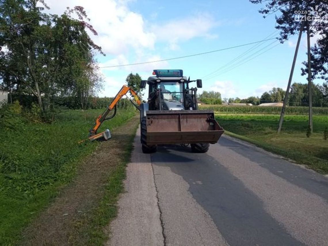 Powiatowy Zarząd Dróg w Ciechanowie przygotowuje się do dożynek w Gminie Regimin