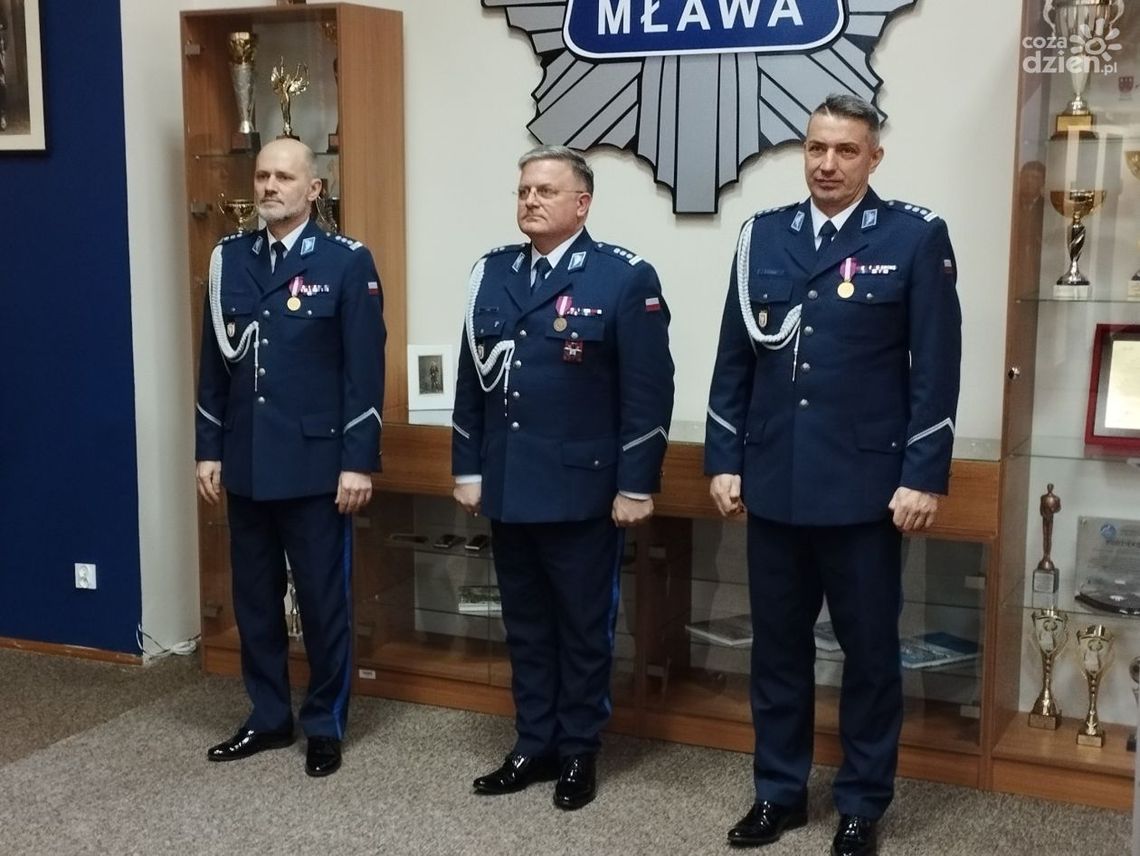 Pożegnanie insp. Artura Ryfińskiego – Komendanta Powiatowego Policji w Mławie