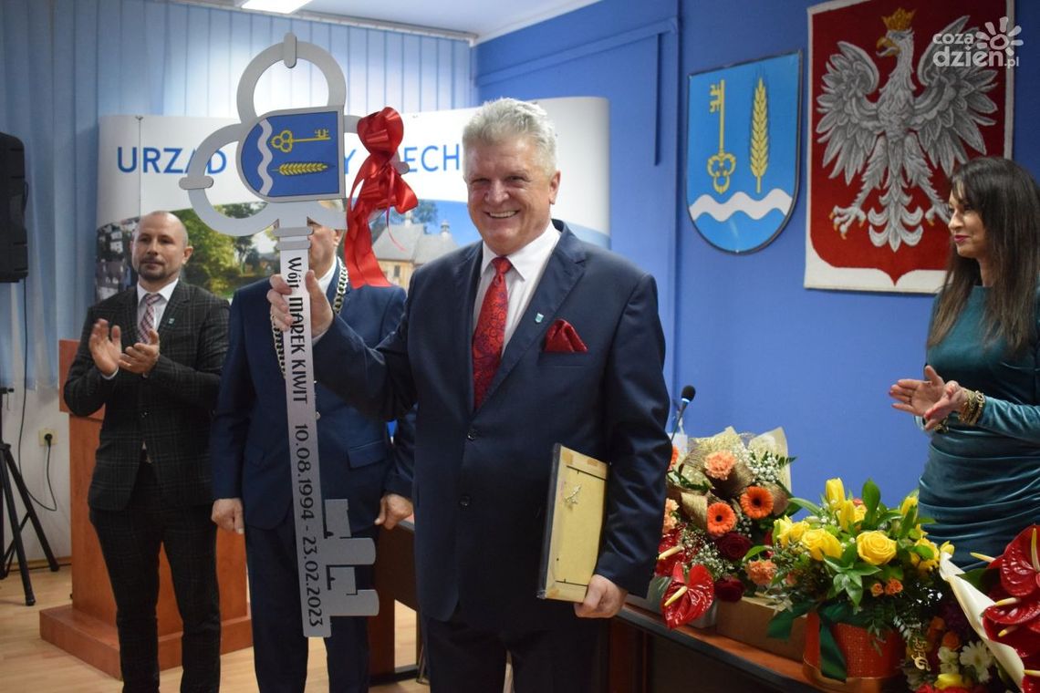 Pożegnanie Kiwita. Był wójtem przez 28 lat
