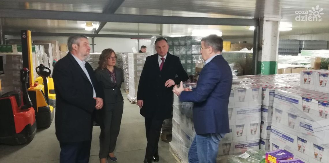 Prezydent Duda z wizytą w Ciechanowie. Mówił o bezpieczeństwie żywnościowym