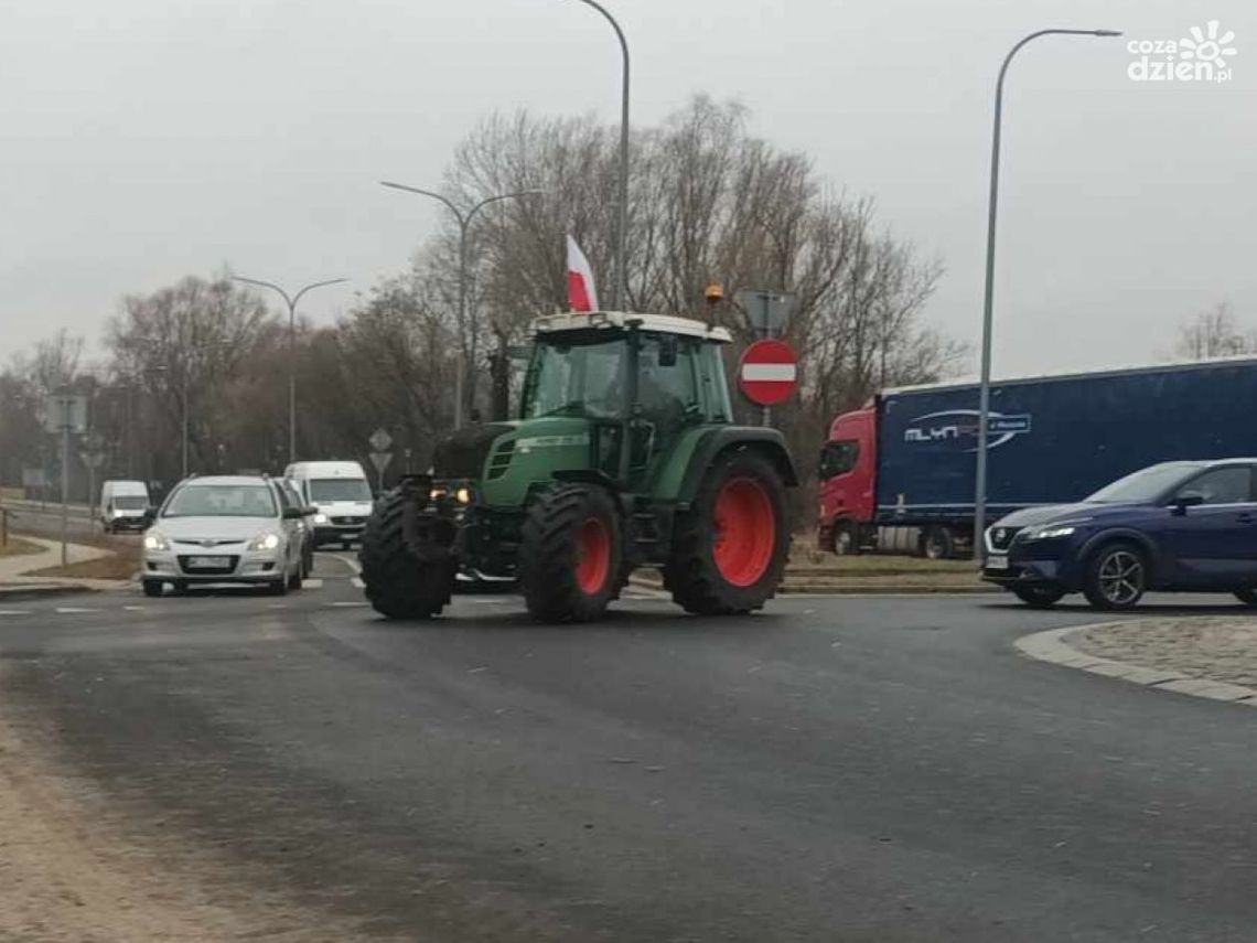 Protest rolników w Powiecie Ciechanowskim 