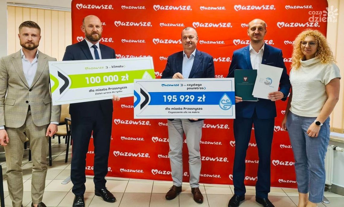 Przasnysz stawia na zielone centrum i czyste ulice