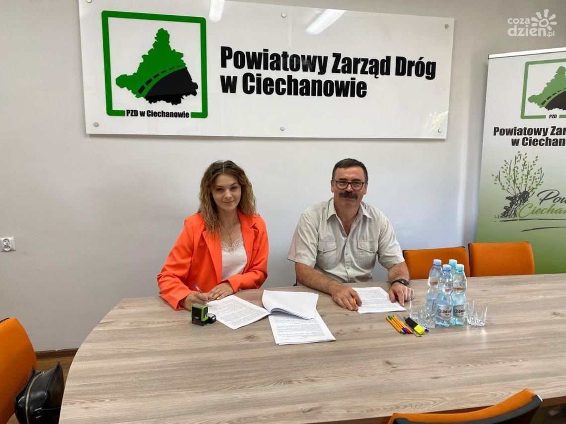 Przebudowa drogi powiatowej Gołymin - Ośrodek - Łukowo - Mosaki