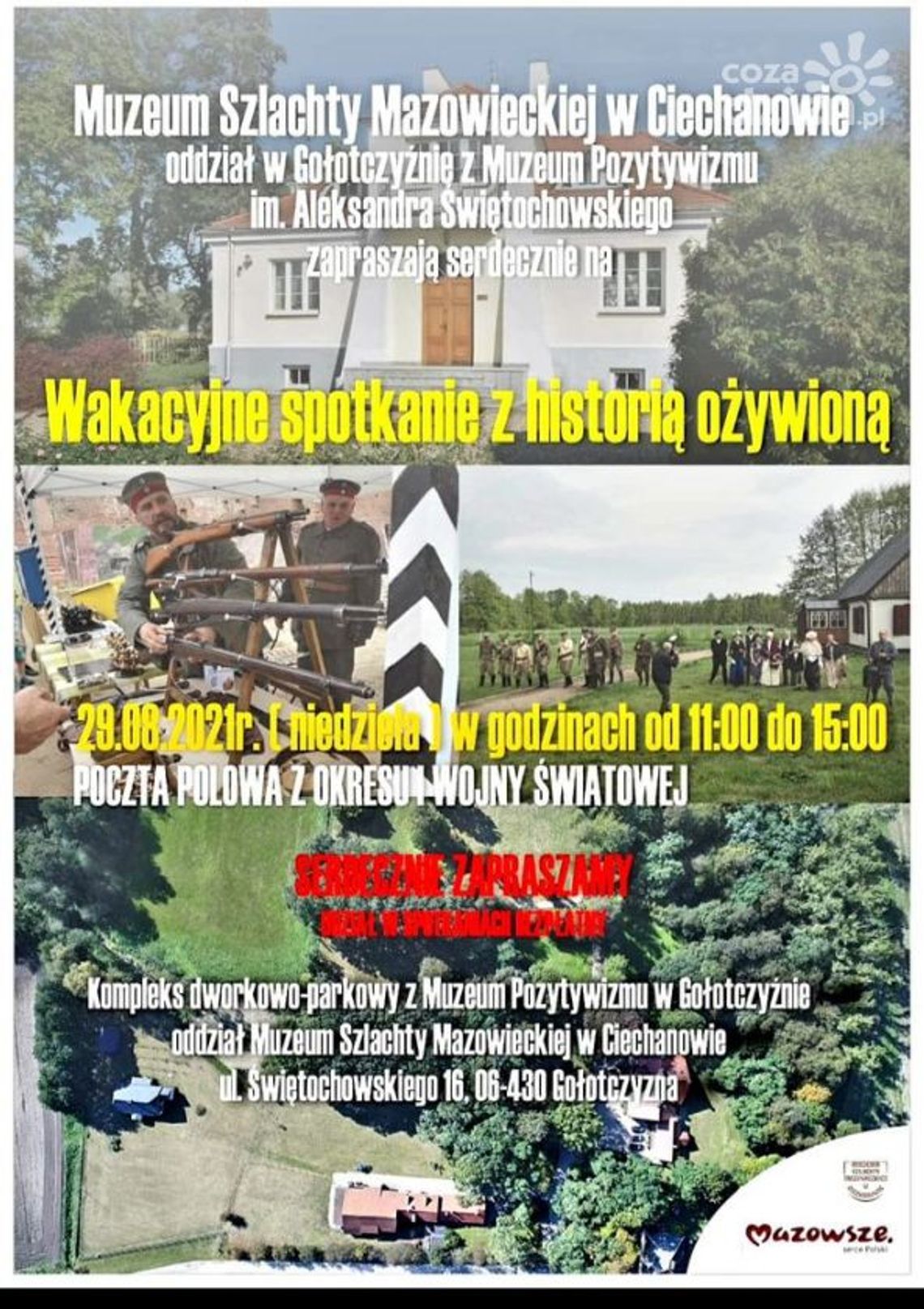 Przed nami wakacyjne spotkanie z historią ożywioną