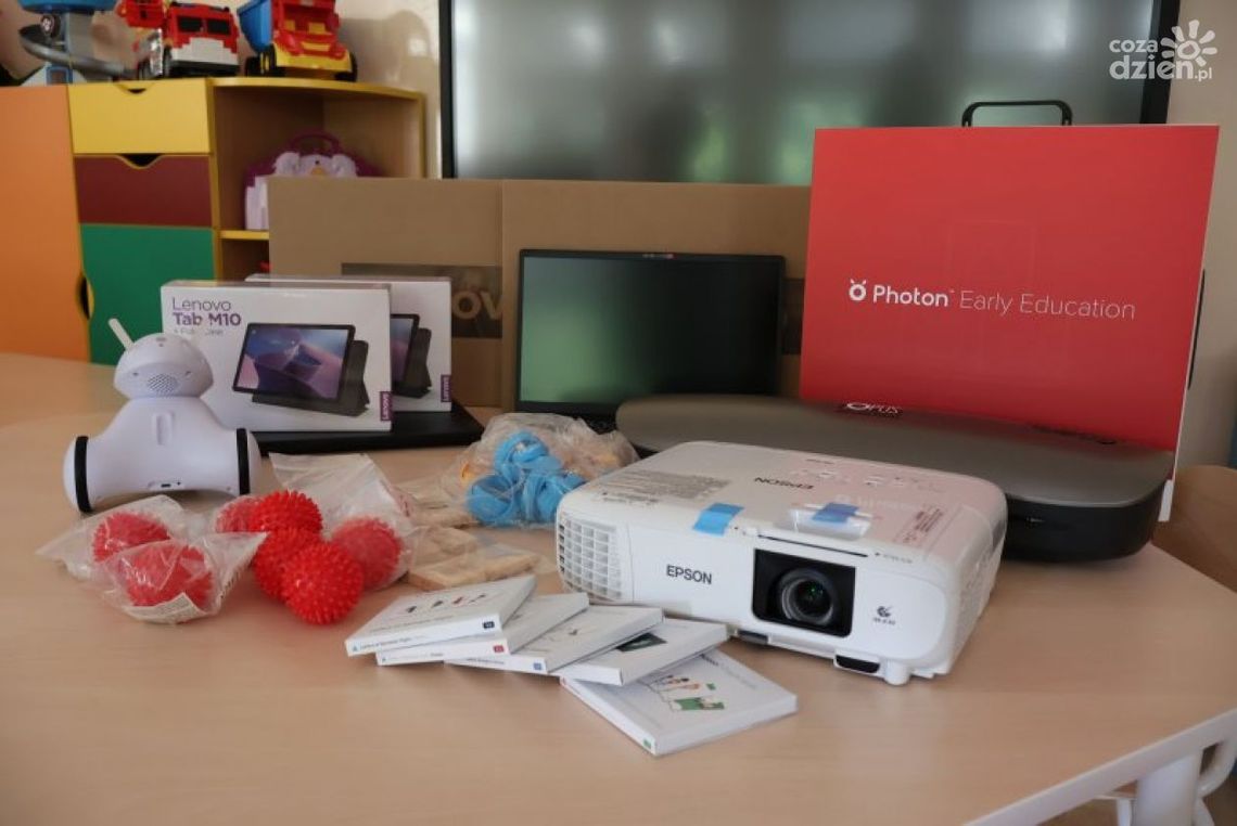 Przedszkole nr 8 w Ciechanowie z nowym sprzętem multimedialnym!