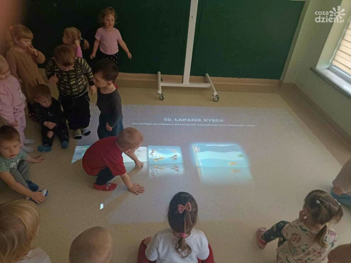 Przedszkole z interaktywną podłogą w Nasielsku 
