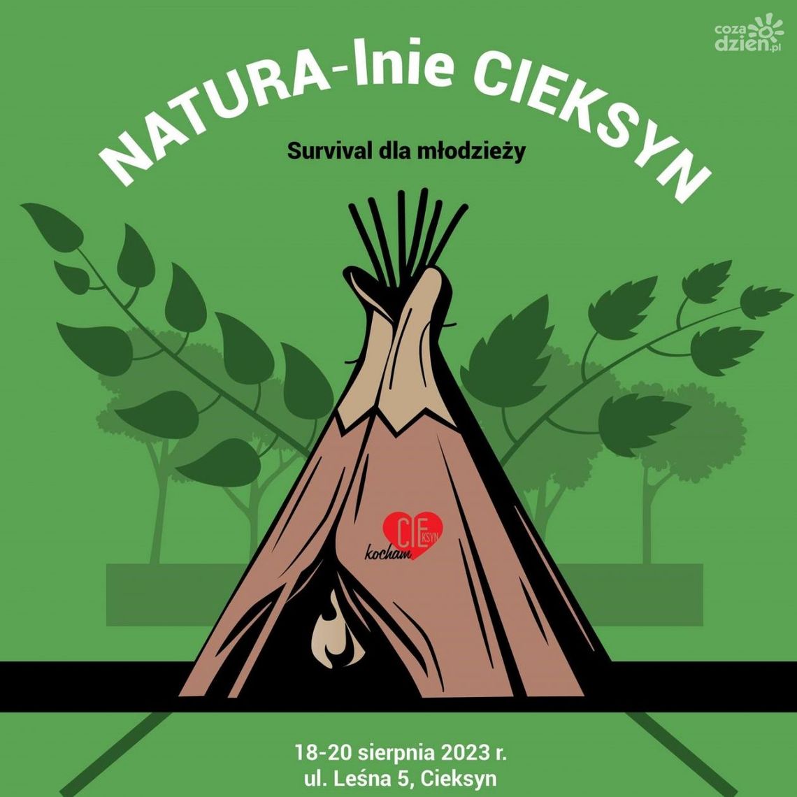 Przeżyj niezapomnianą przygodę wśród lasów i rzeki! Wyjątkowy kurs przetrwania dla młodych odkrywców w Cieksynie