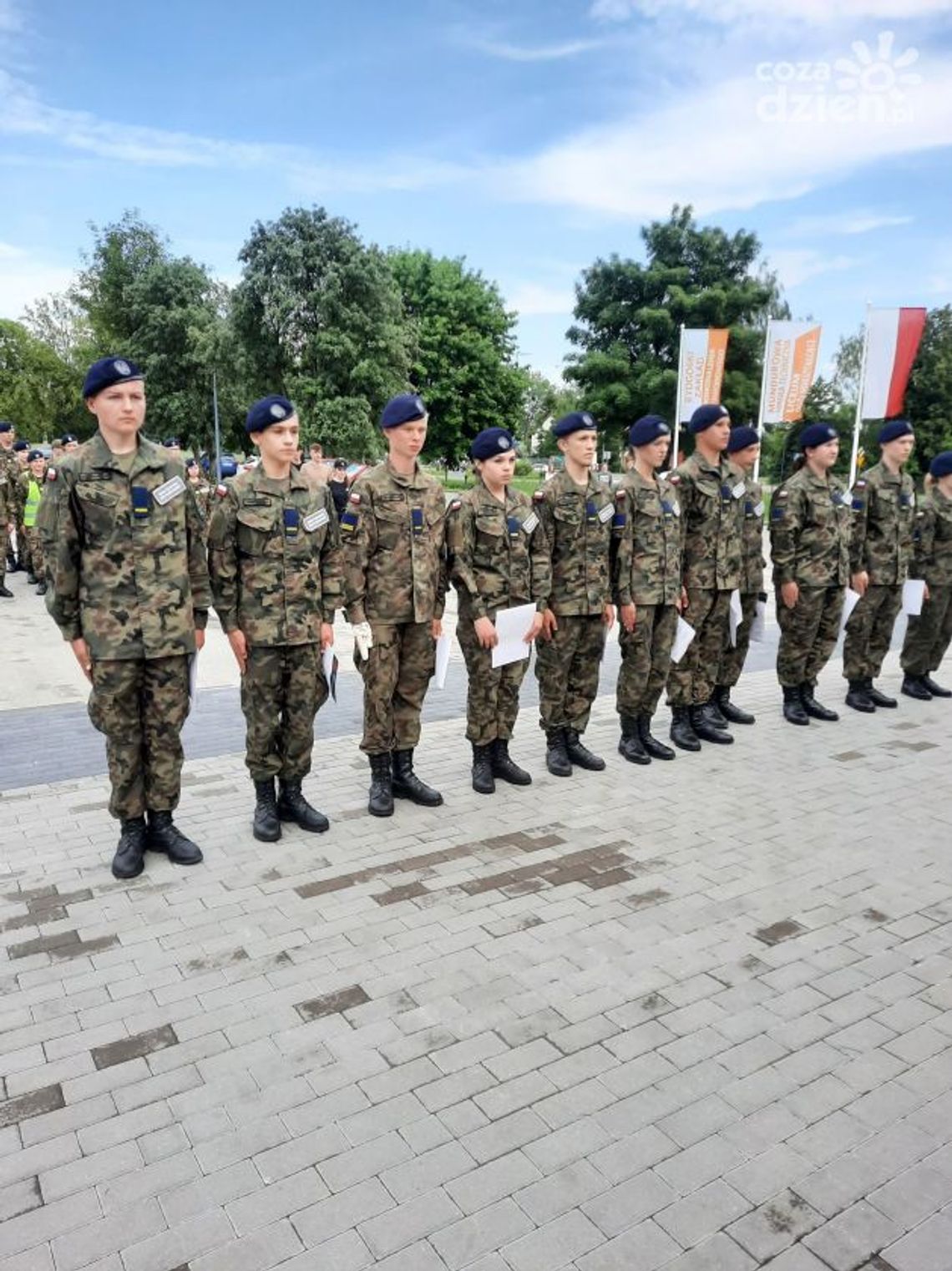 Przy ul Płockiej 100 odbył się "Piknik przyszłego kadeta" - mamy zdjęcia z tego festynu