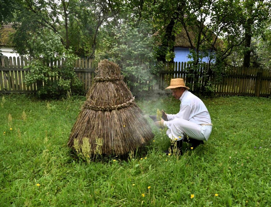 Pszczelarska niedziela w skansenie w Sierpcu Pszczelarska niedziela w skansenie w Sierpcu