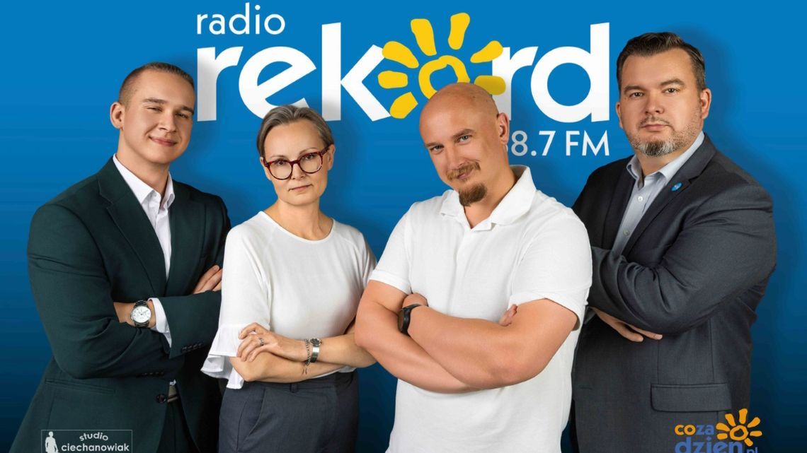 Zespół redakcyjny cozadzien.pl i Radio Rekord Mazowsze