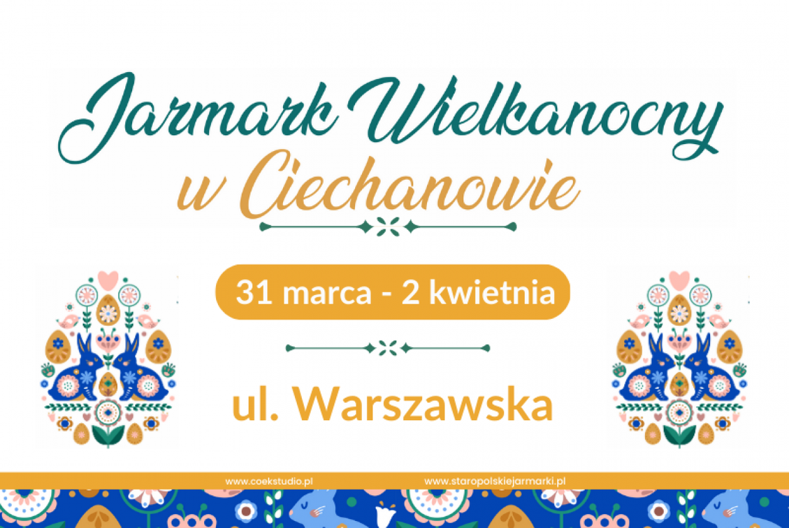 Rękodzieło, wielkanocne potrawy i upominki już dziś na Warszawskiej
