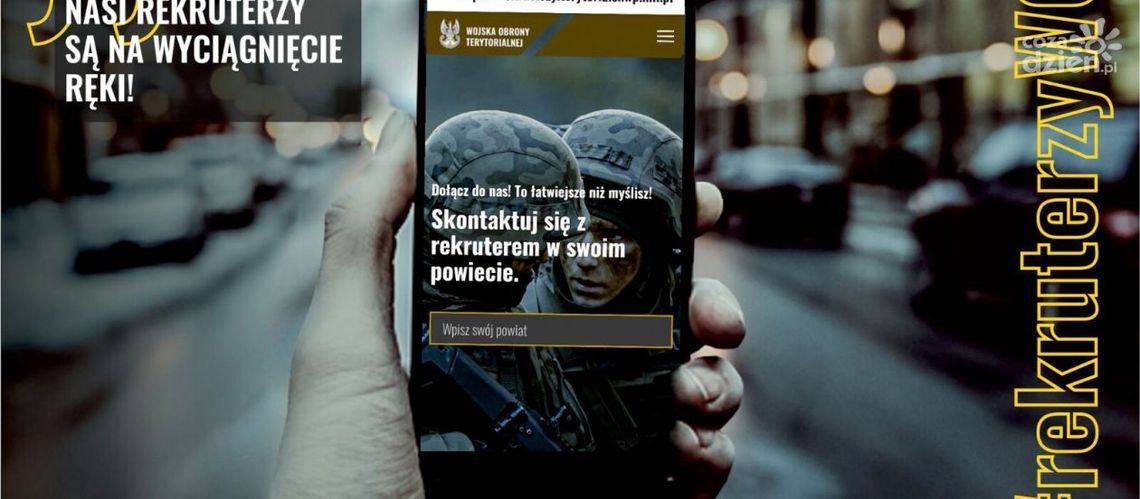Rekruter 5 Brygady w każdym powiecie - teraz
uproszczony z nim kontakt!