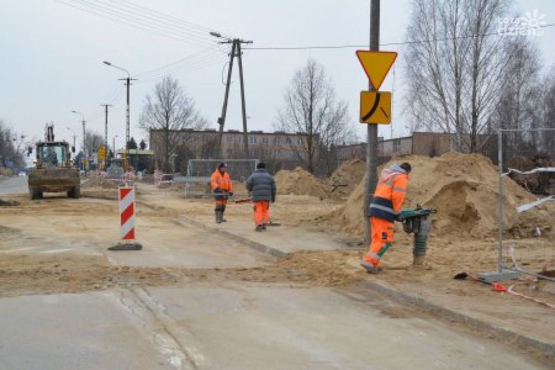 Remont Granicznej i Widnej. Miasto apeluje do kierowców o ostrożność.