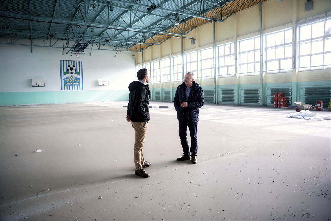 Prezydent Kosiński wizytuje SP3