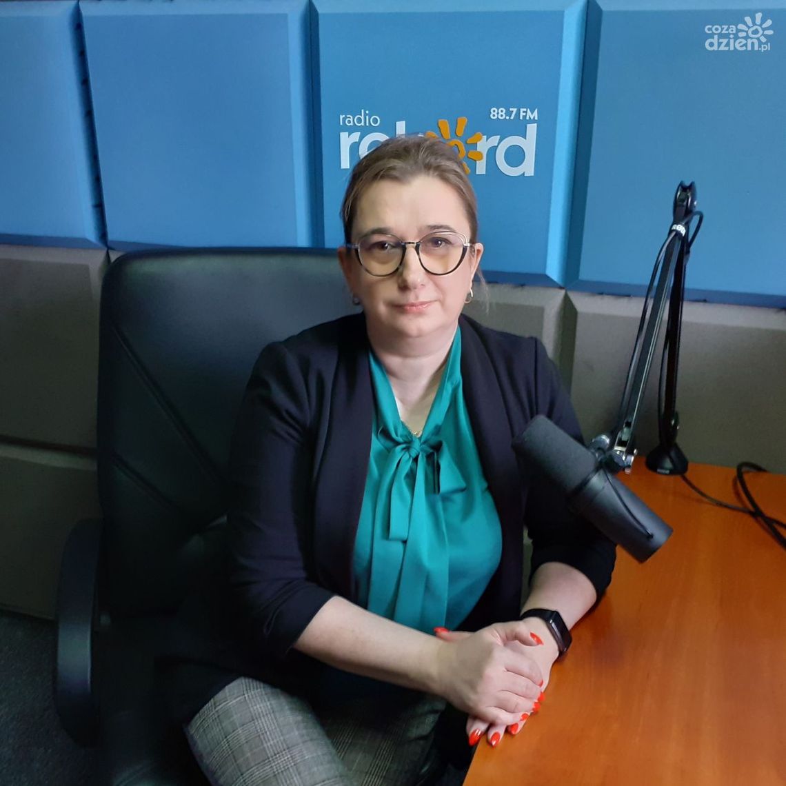 Renata Żmijewska, dyrektor Gminnej Biblioteki Publicznej w Krasnem, w Radiu Rekord Mazowsze