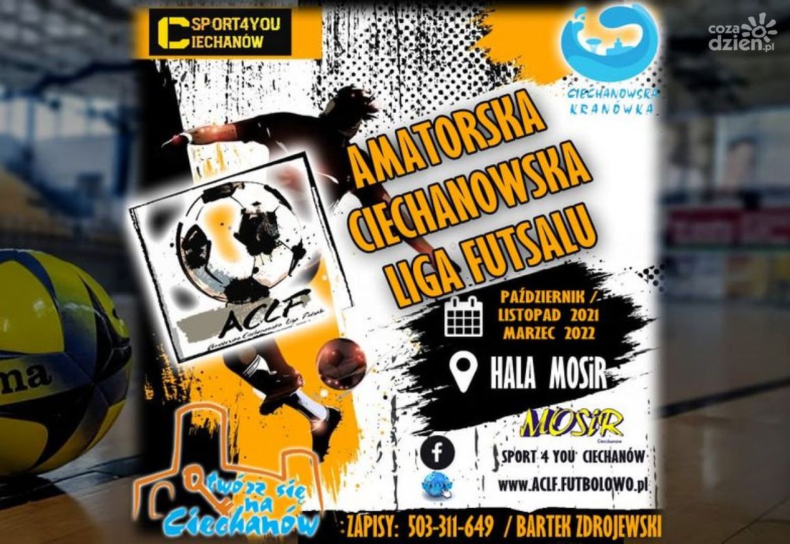 Rusza Amatorska Ciechanowska Liga Futsalu