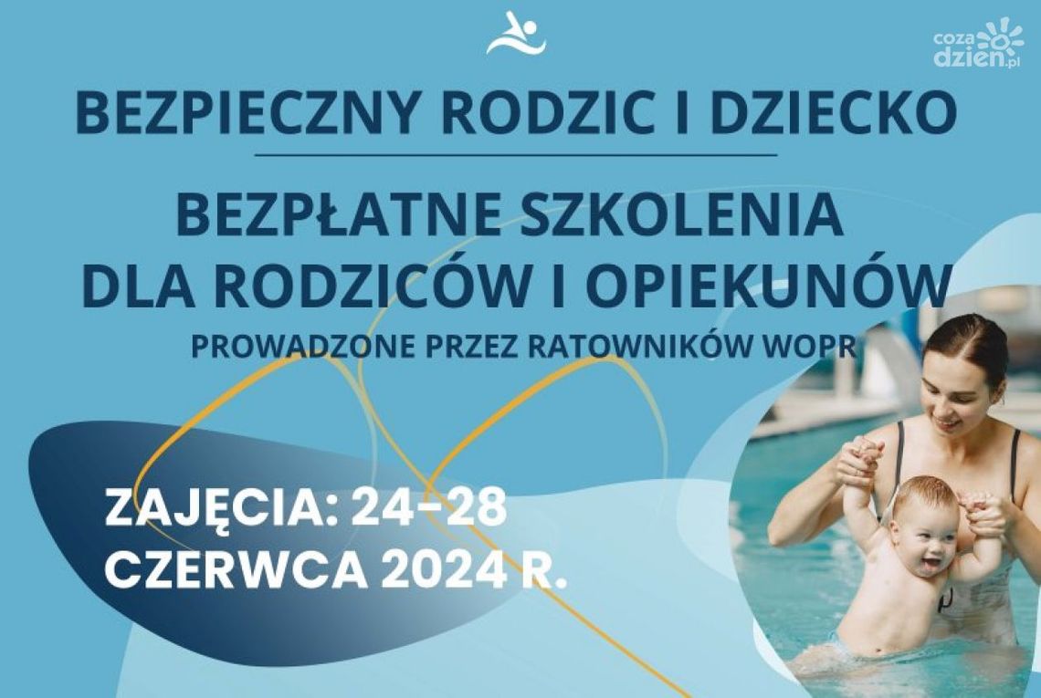 Rusza IV Edycja Bezpłatnych Szkoleń Wodnych dla Rodziców i Opiekunów w Ciechanowie