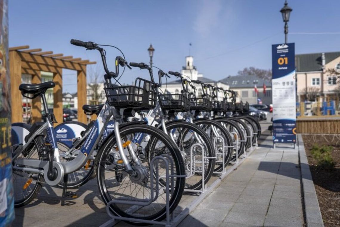 Rusza sezon Ciechanowskiego Roweru Miejskiego!