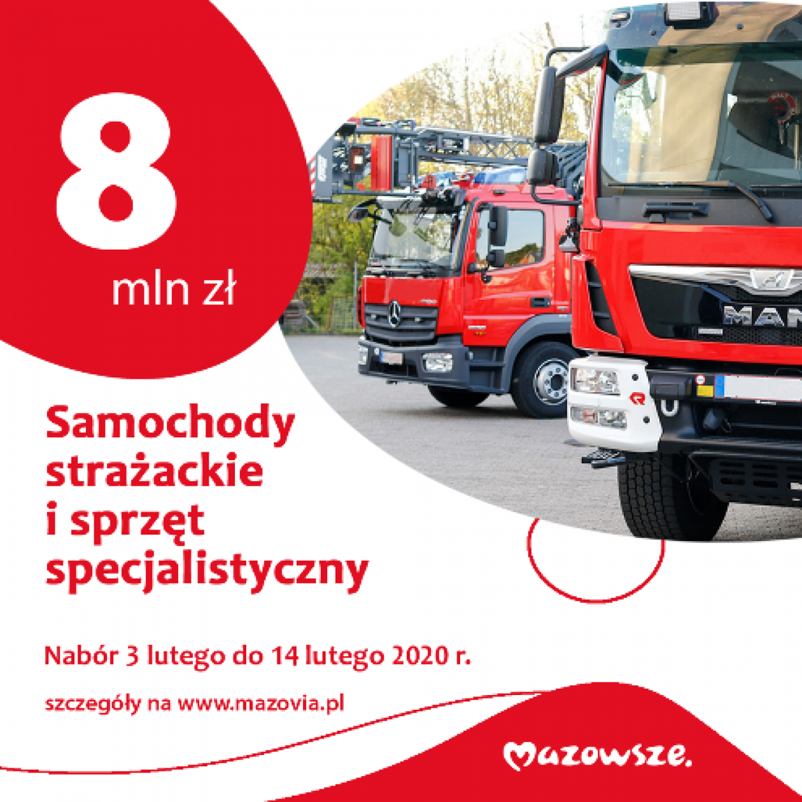 Są pieniądze dla mazowieckich strażaków z OSP