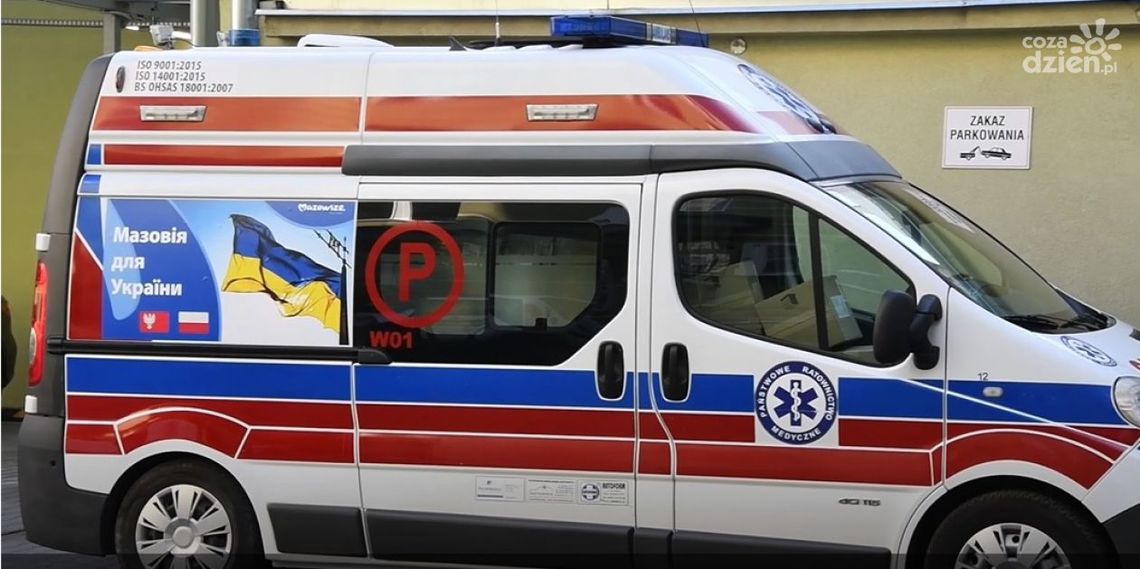 Samorząd Mazowsza przekazał Ukrainie dwie kolejne karetki Samorząd Mazowsza przekazał Ukrainie dwie kolejne karetki