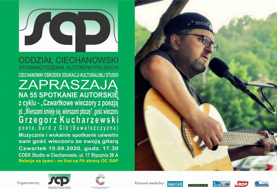 SAP zaprasza na wieczór z poezją SAP zaprasza na wieczór z poezją