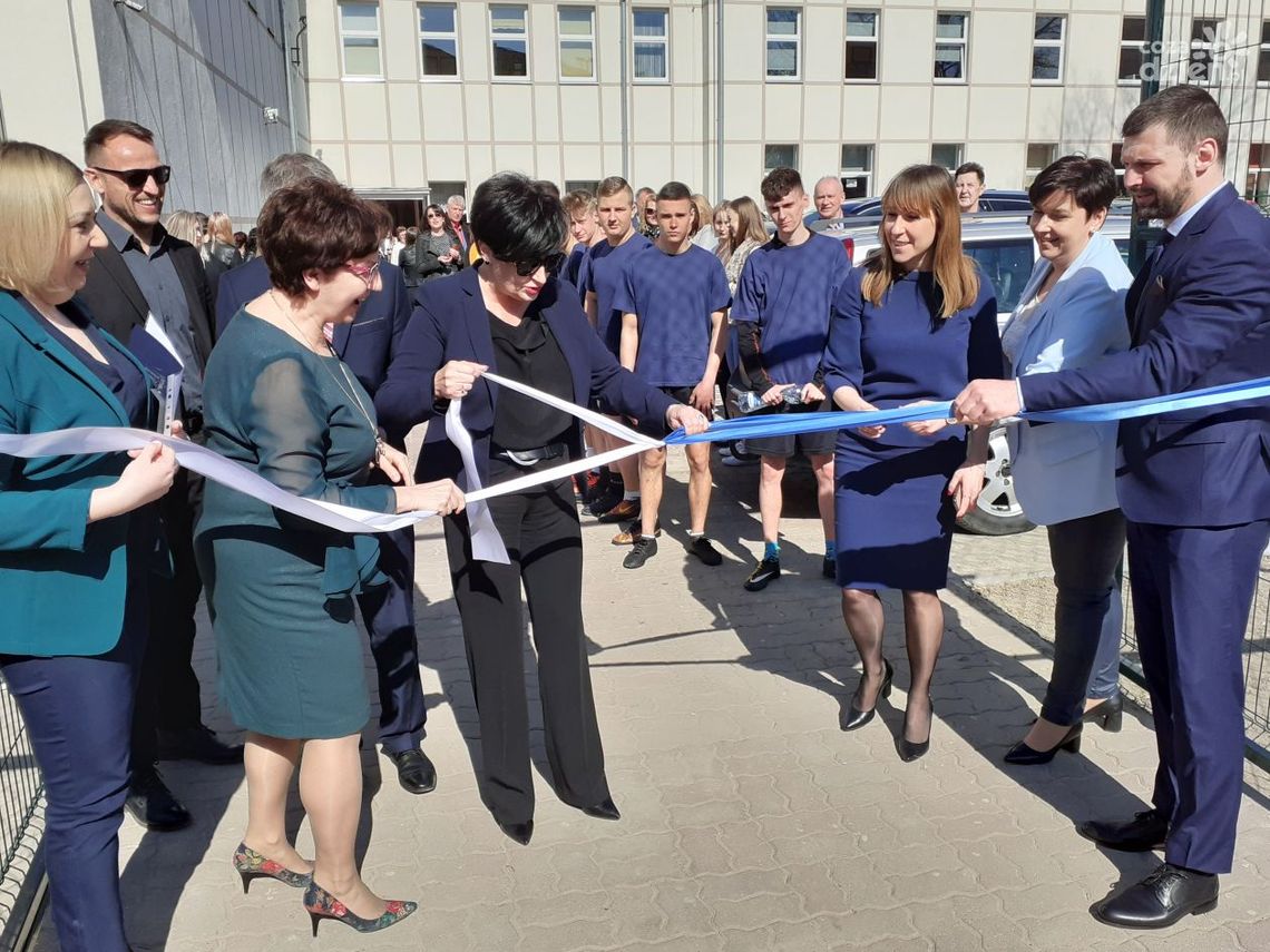 Skorzystają z niego przede wszystkim uczniowie Zespołu Szkół Technicznych CKU w Ciechanowie. Nowe boisko już otwarte