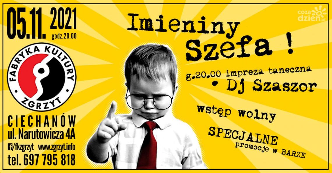Sławek Gortat w piątek zaprasza na imieninową imprezę taneczną