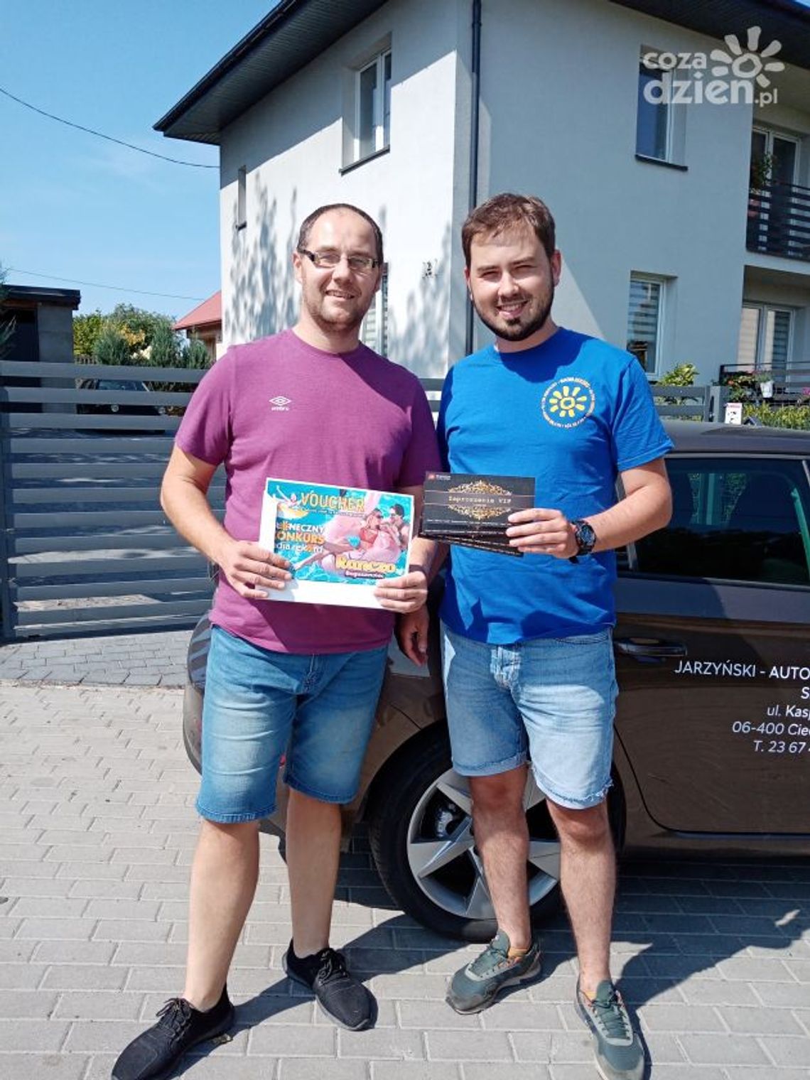 SŁONECZNA KOPERTA trafiła w ręce Pana Mariusza! Gratulujemy!