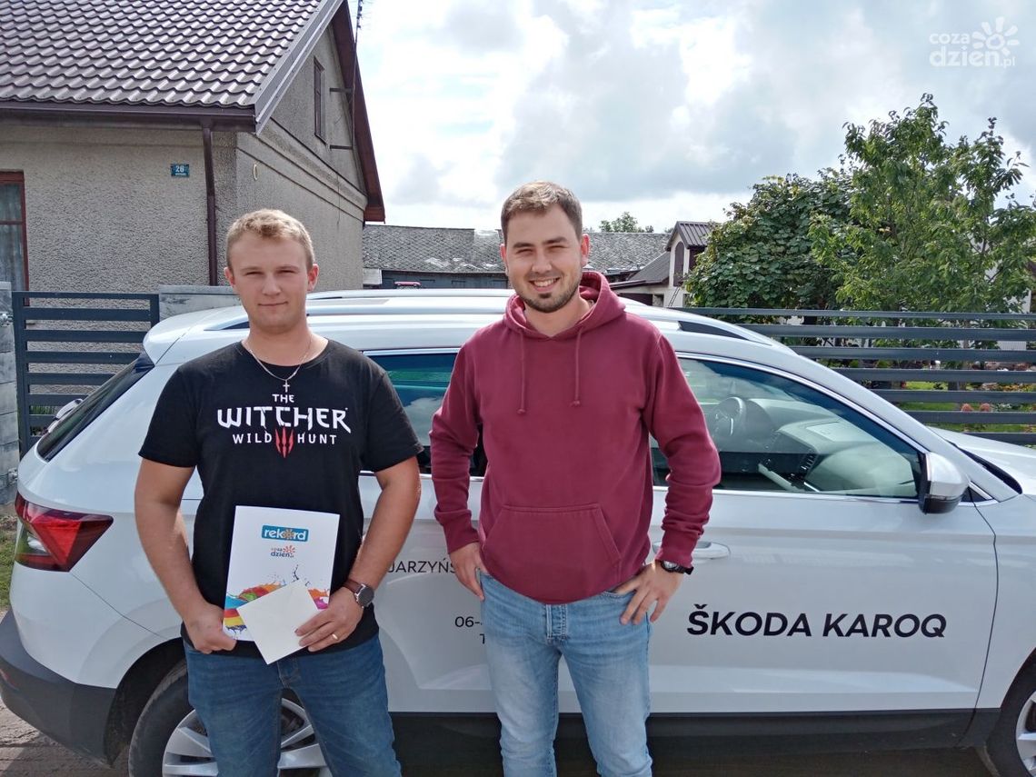 SŁONECZNA KOPERTA trafiła w ręce Pana Rafała! Gratulujemy!