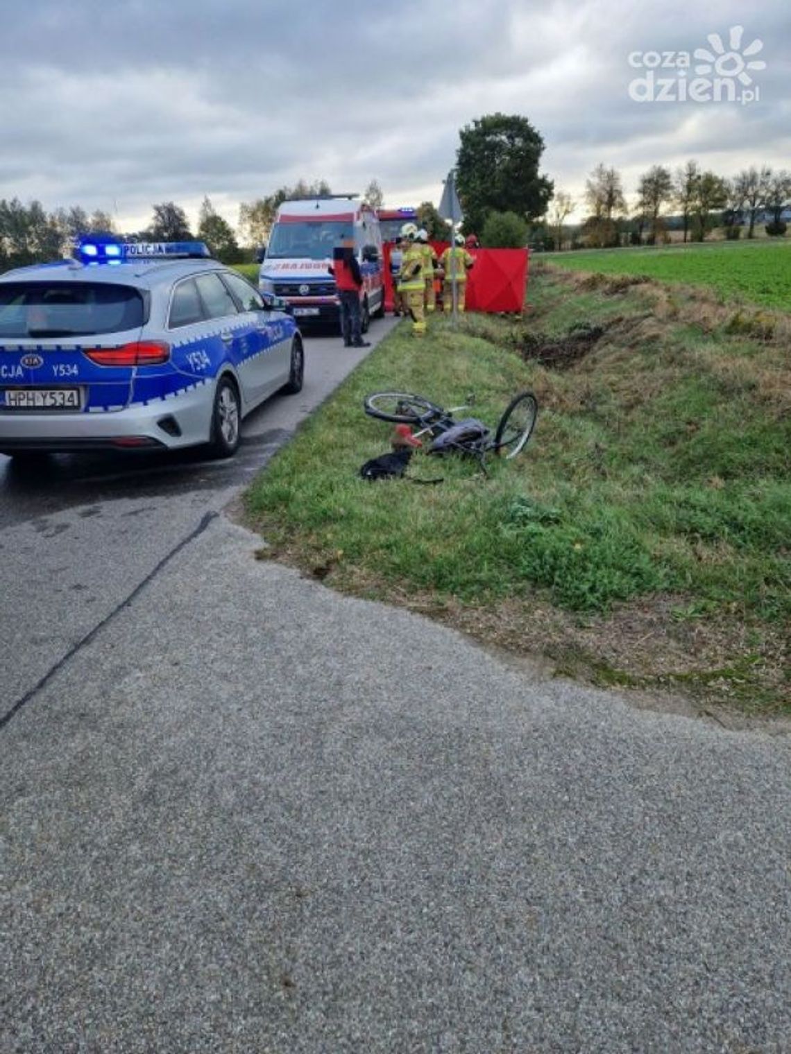 Śmiertelny wypadek w Bądkowie 