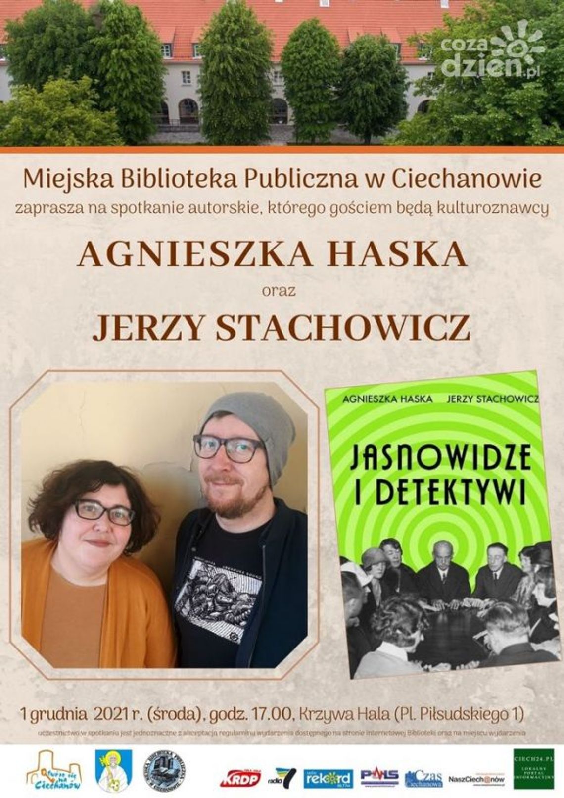 Spotkanie autorskie w Miejskiej Bibliotece Publicznej w Ciechanowie
