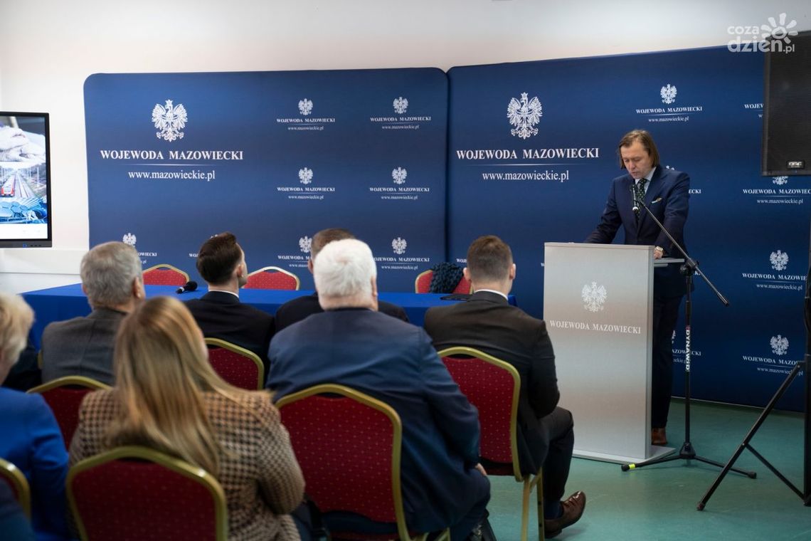 Spotkanie wojewody Mazowieckiego z samorządowcami w Ciechanowie