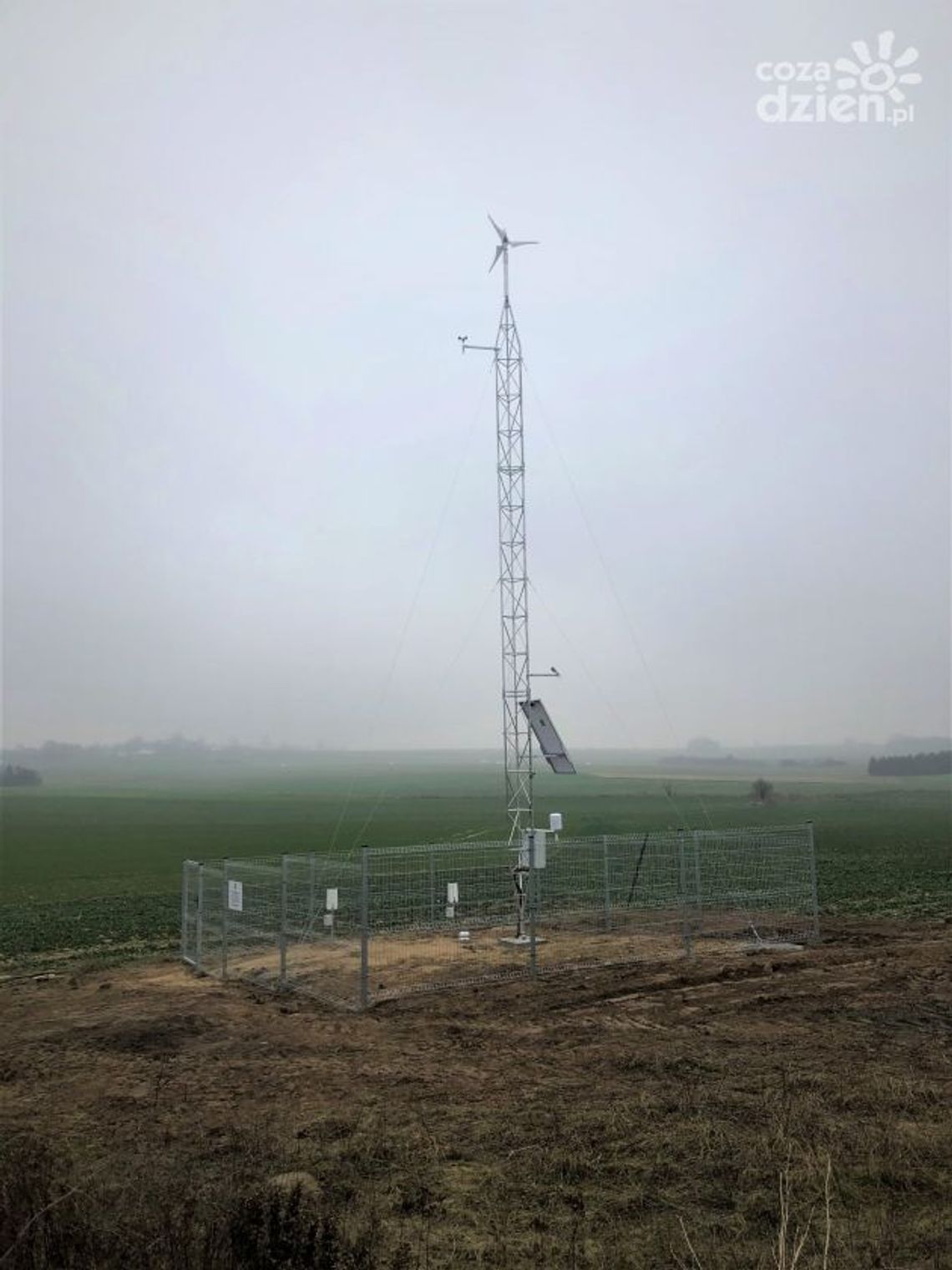 Stacja meteorologiczna w gminie Grudusk. Pierwsze pomiary już przesłane