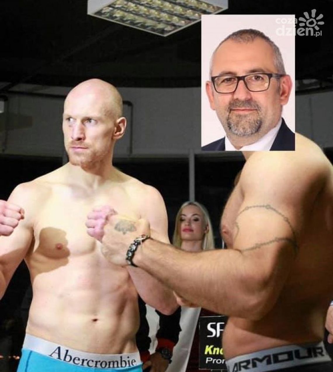 Starosta Krzysztof Bieńkowski skrzyżuje rękawice z Krzysztofem „Diablo” Włodarczykiem
